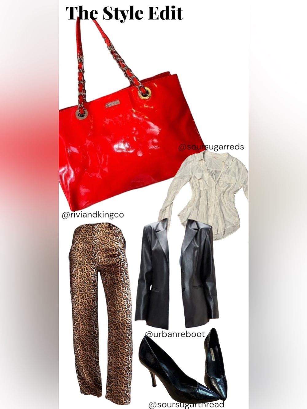 Kate Spade Red Patent Leather Tote